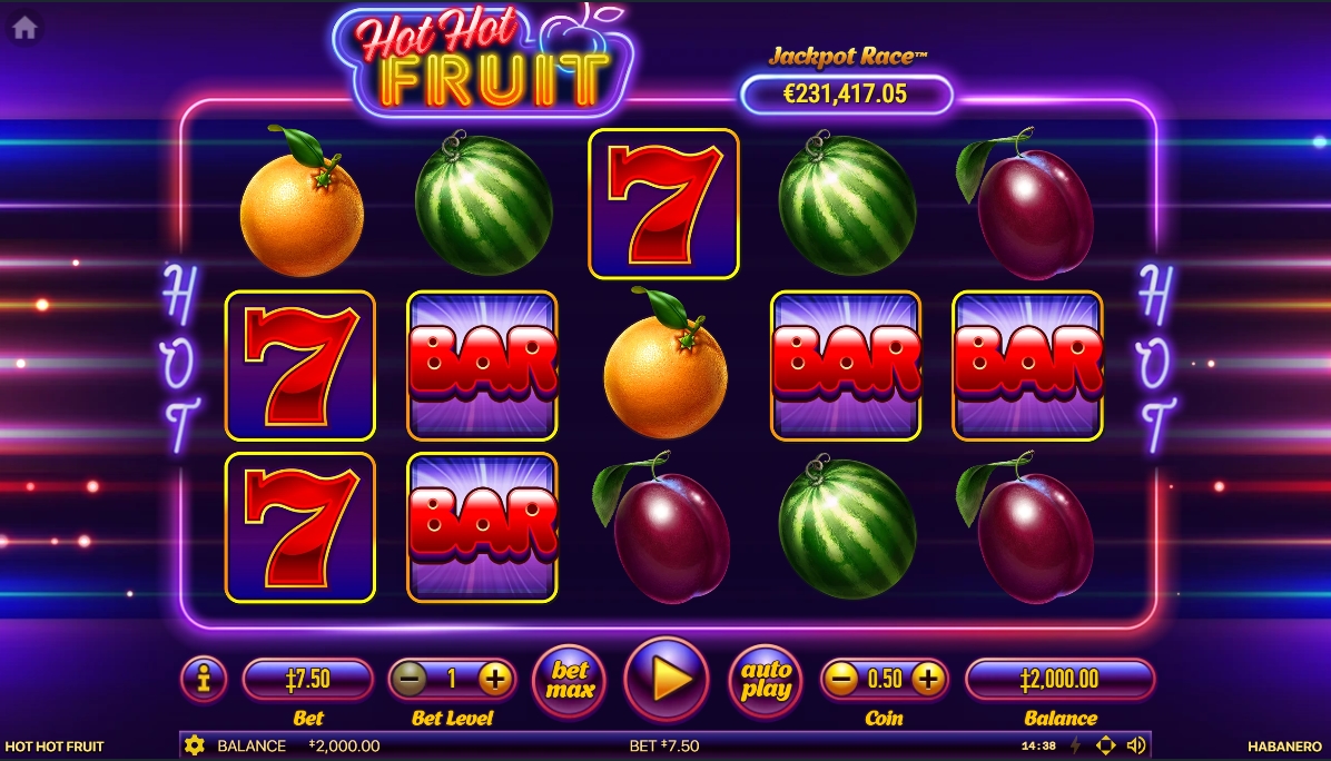 hot fruits theme