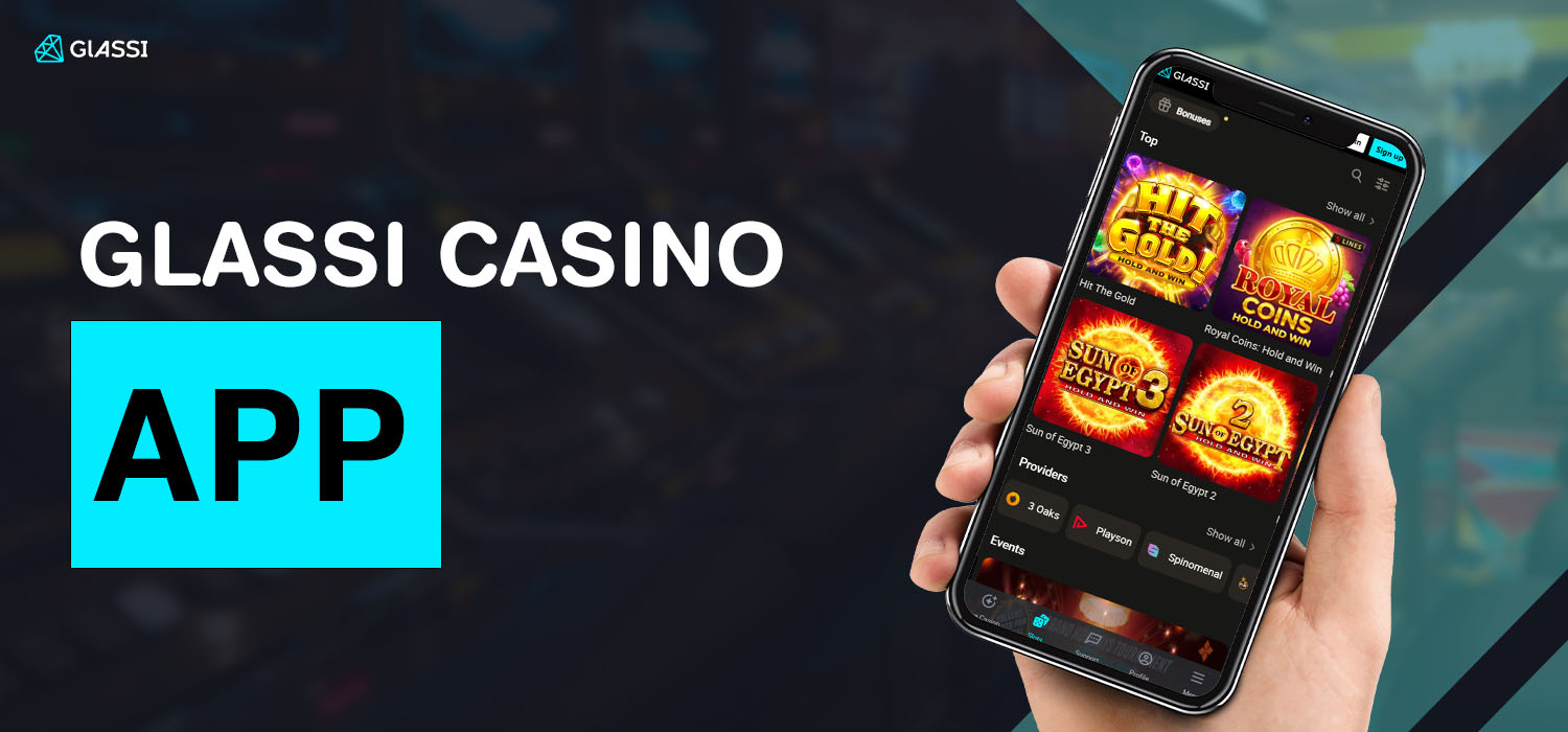 the official glassi casino app for android and ios